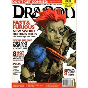 Dragon Magazine 301 Nov 2002 Advanced Dungeons and Dragons Roleplaying Games